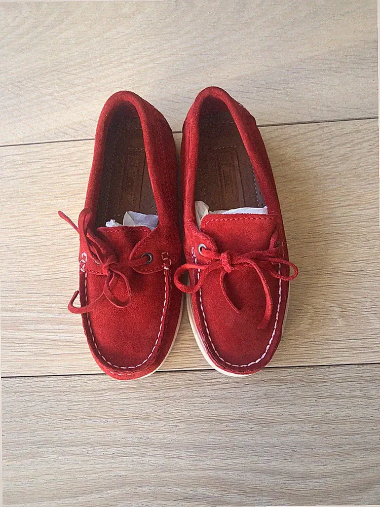Zara Junior Echt Wildleder Halbschuhe, Größe 28