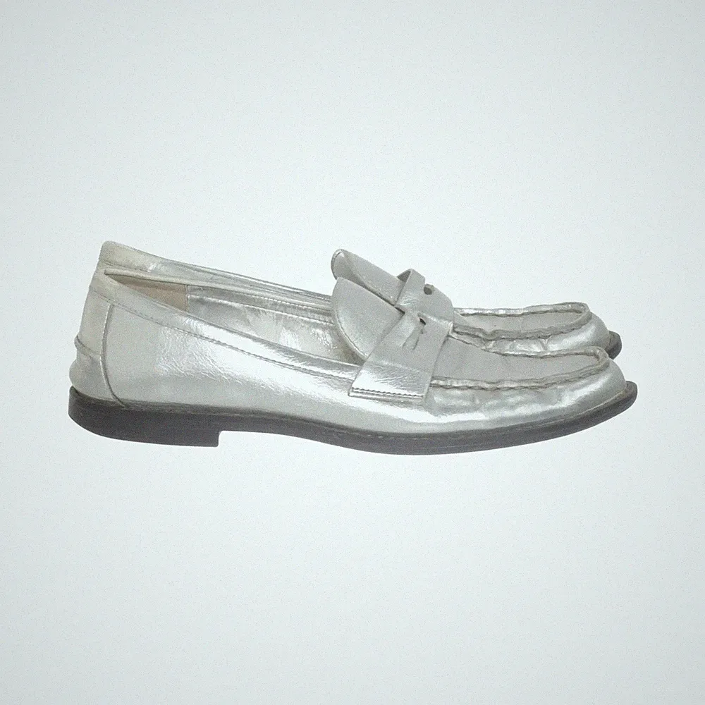 Zara, Loafers, Größe: 41, Silber, Herren #4ZL