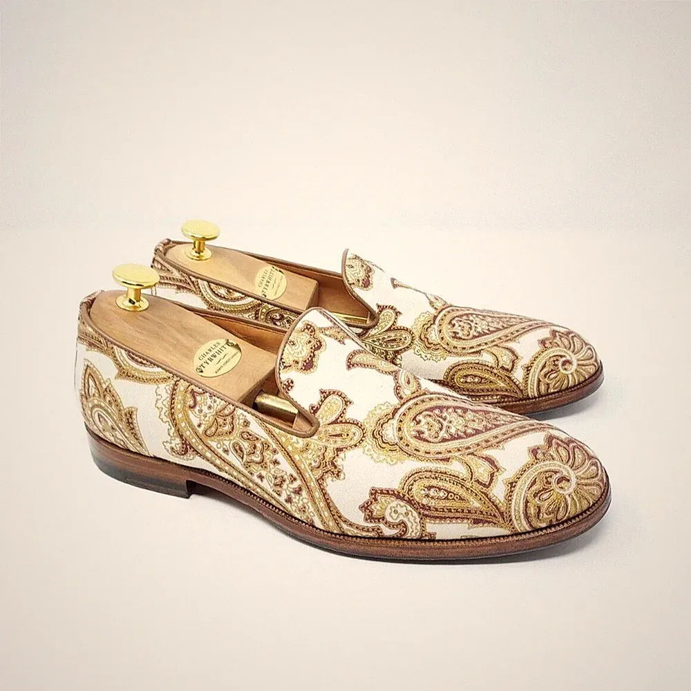 Zonkey Boot Plain Loafer Paisley Jacquard (EU 38 UK 5 US 6 F)